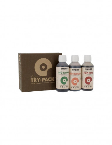 Pack 5 X 4 TryPack Indoor 250ml C/U - BioBizz