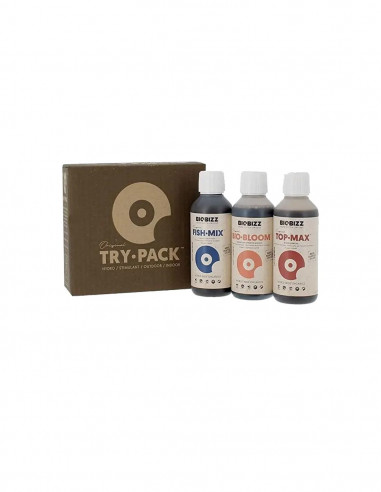 Pack 5 X 4 TryPack Outdoor 250ml C/U - BioBizz
