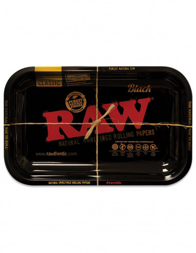 Cajita Met√°lica Rectangular Negra - RAW