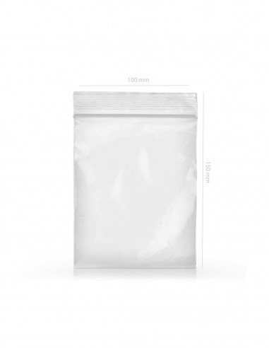 Bolsa Zip 10 x 15cm (pack 100 unid) - Qnubu